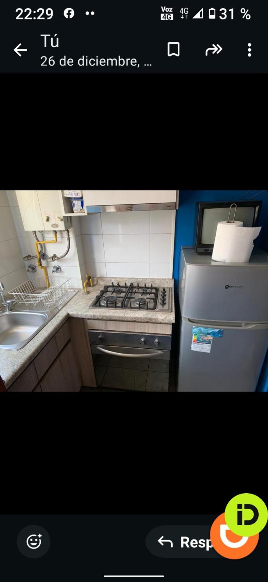 Apartamento Arriendo Por Dias Con Piscina En La Florida Santiago
